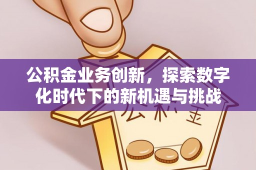 西区公积金业务创新，探索数字化时代下的新机遇与挑战