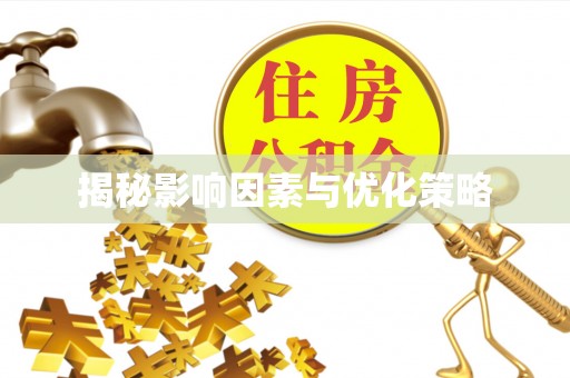 西区揭秘影响因素与优化策略