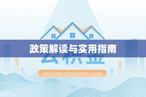西区政策解读与实用指南